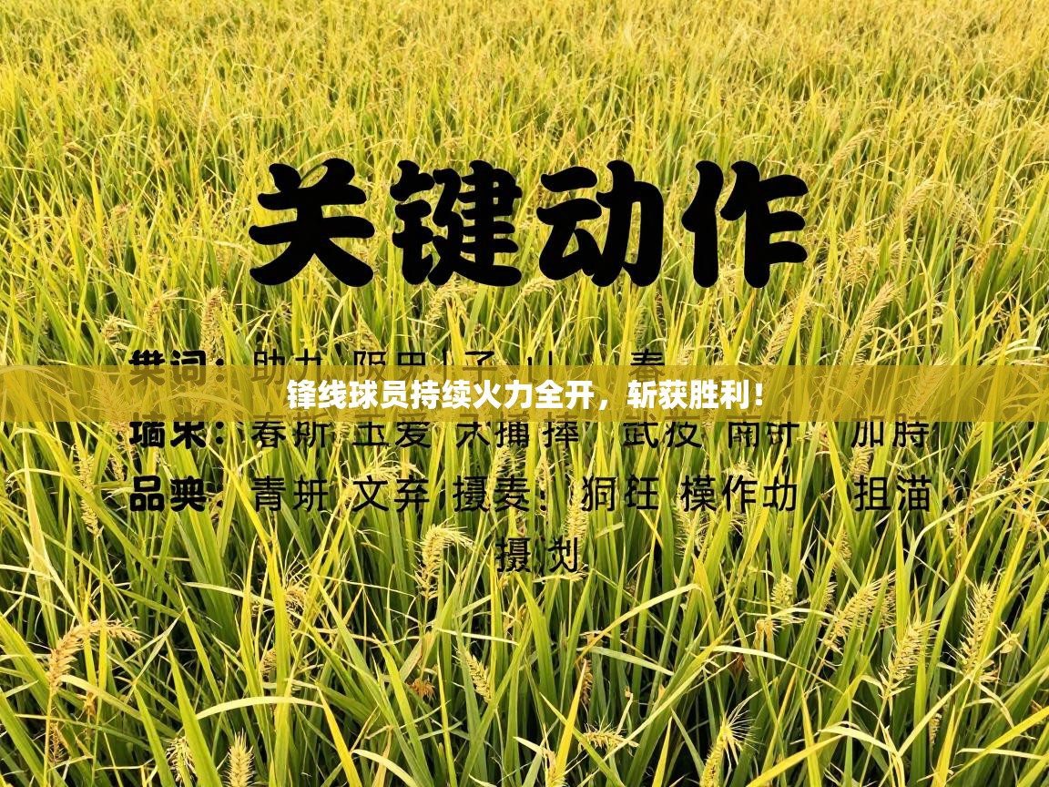 锋线球员持续火力全开，斩获胜利！  第1张